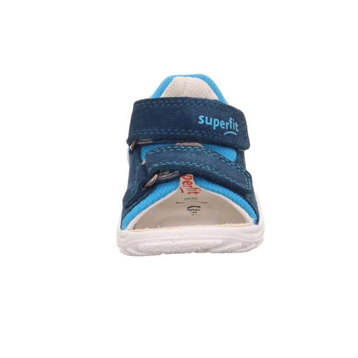 SANDALS SUPERFIT FLOW BLAU/TURKIS 1-000036-8010