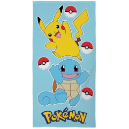 BATH TOWEL 70 X 140 CM POKEMON PIKACHU POK-492T