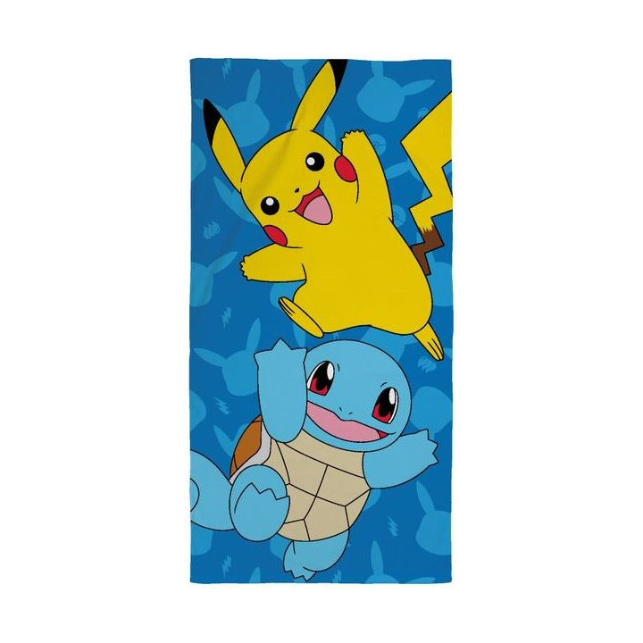 RĘCZNIK KĄPIELOWY PLAŻOWY 70 X 140 CM POKEMON PIKACHU POK-533T
