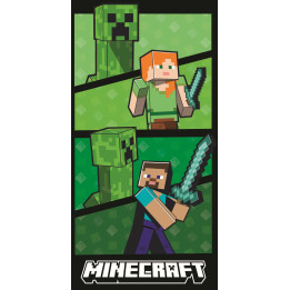 RĘCZNIK KĄPIELOWY PLAŻOWY 70 X 140 CM MINECRAFT MNC-698T
