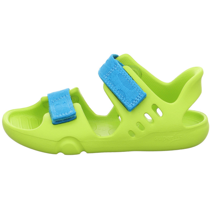 SANDALS BAREFOOT SUPERFIT SPLASH-S HELLGRUN/TURKIS 1-000991-7500