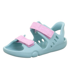SANDAŁY BAREFOOT SUPERFIT SPLASH-S HELLGRUN/LILA 1-000991-7510