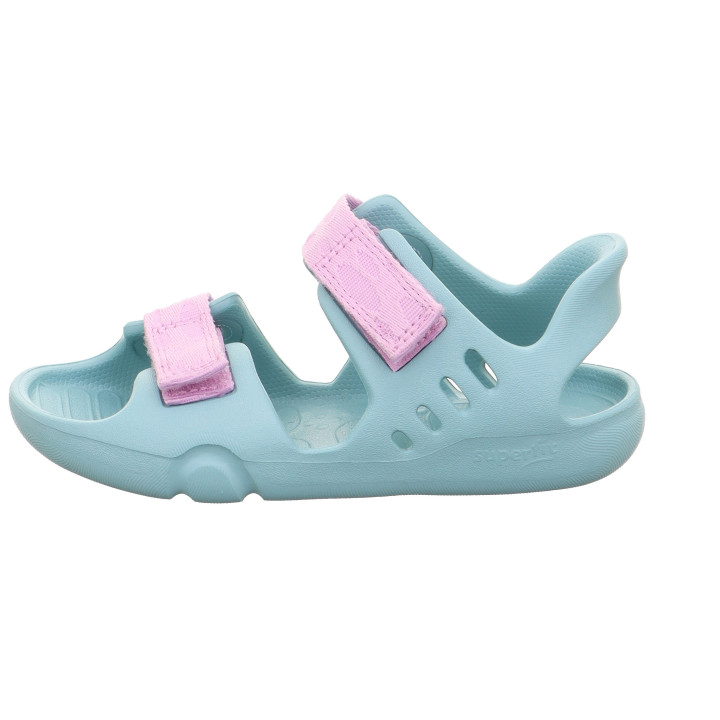SANDAŁY BAREFOOT SUPERFIT SPLASH-S HELLGRUN/LILA 1-000991-7510