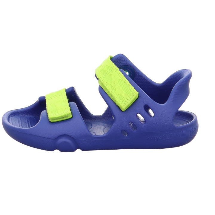 SANDAŁY BAREFOOT SUPERFIT SPLASH-S BLAU/HELLGRUN 1-000991-8000