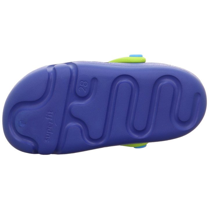 KLAPKI CHODAKI SUPERFIT SPLASH-C BLAU/HELLGRUN 1-000990-8000