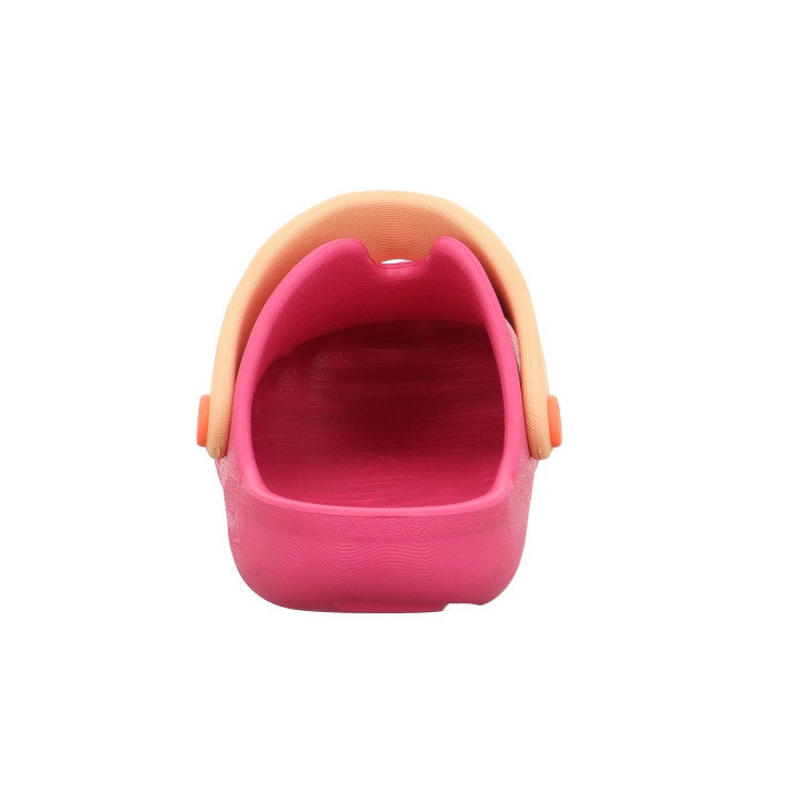 CLOGS BAREFOOT SUPERFIT SPLASH-C PINK/ORANGE 1-000990-5500