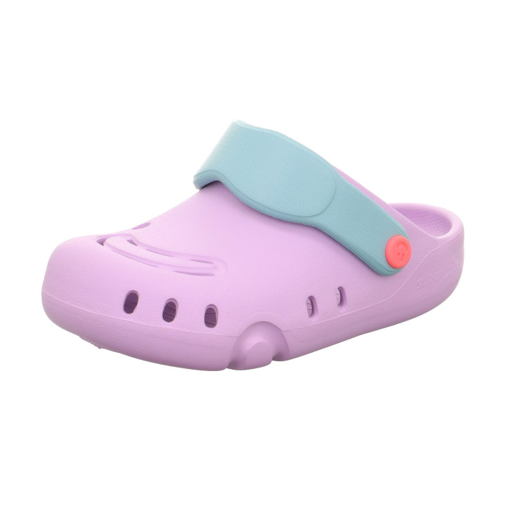 KLAPKI CHODAKI SUPERFIT SPLASH-C LILA/HELLGRUN 1-000990-8500