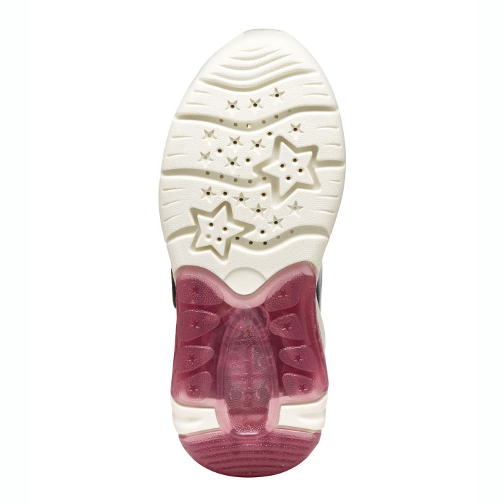 SNEAKER GEOX FADINLIGHT DISNEY STITCH NAVY/PINK LED LIGHTS