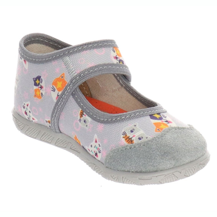 PANTOFLE KAPCIE MILAMI OPEN GREY CATS