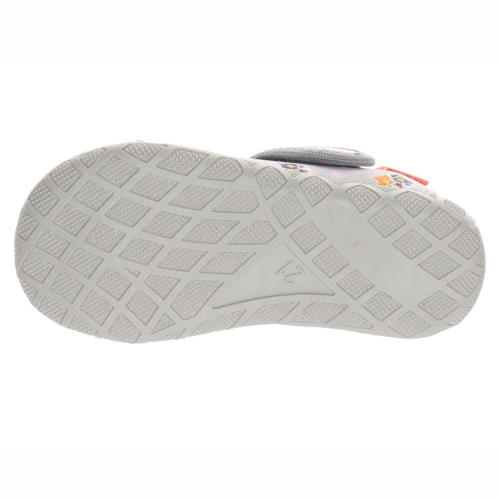 SLIPPERS MILAMI OPEN GRAY CATS