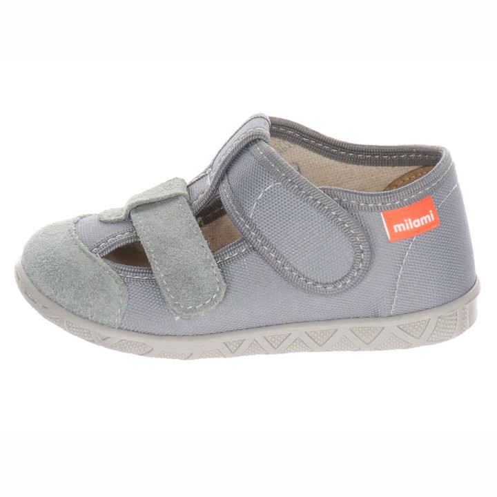 PANTOFLE KAPCIE MILAMI GREY