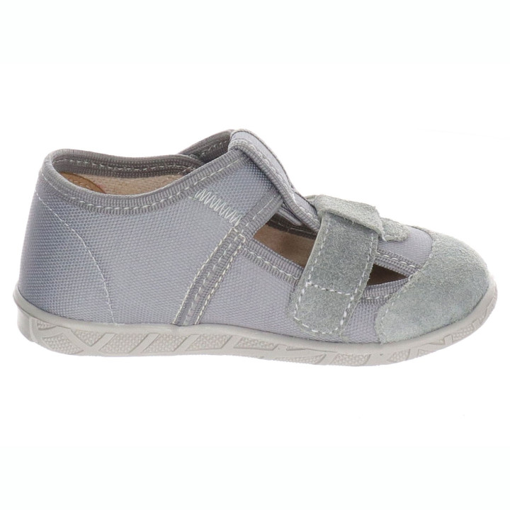 PANTOFLE KAPCIE MILAMI GREY