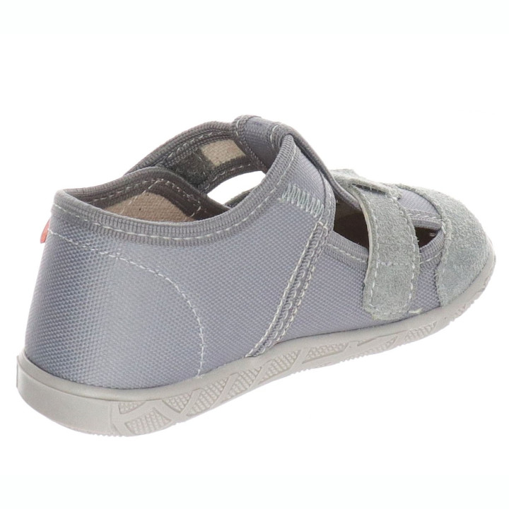 PANTOFLE KAPCIE MILAMI GREY