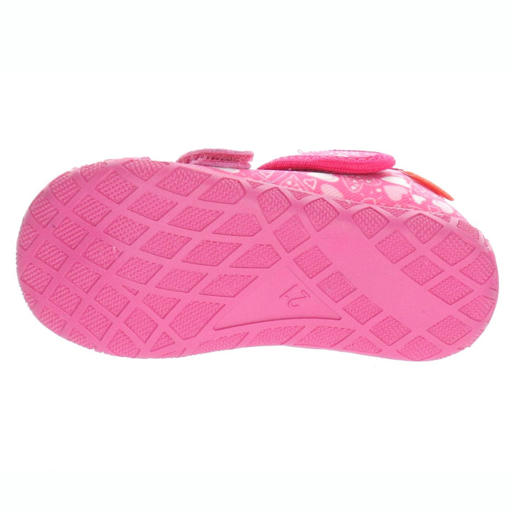 PANTOFLE KAPCIE MILAMI PINK HEARTS
