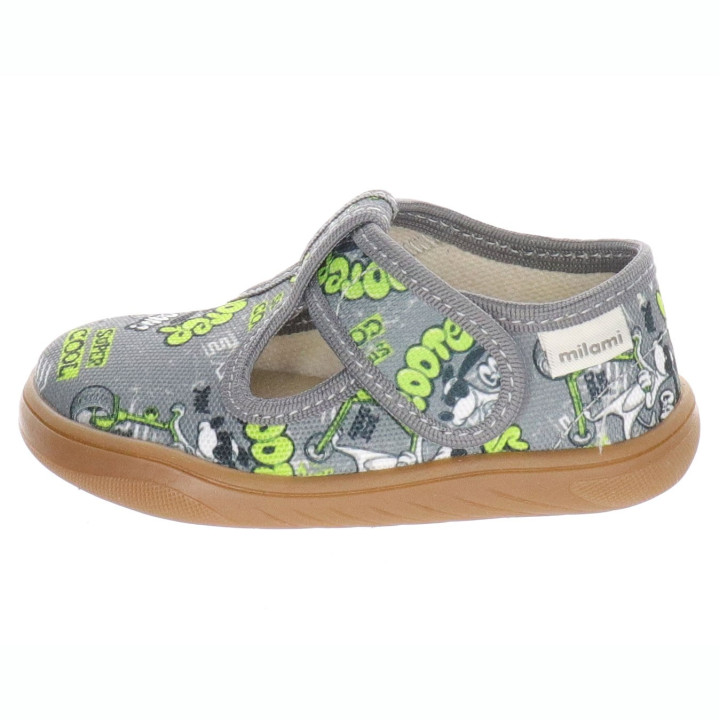 PANTOFLE KAPCIE BAREFOOT MILAMI TREND GREY SCOOTER