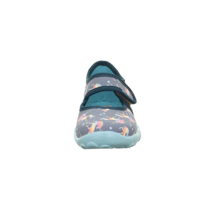 PANTOFLE TEKSTYLNE KAPCIE SUPERFIT BONNY BLAU 1-800283-8120