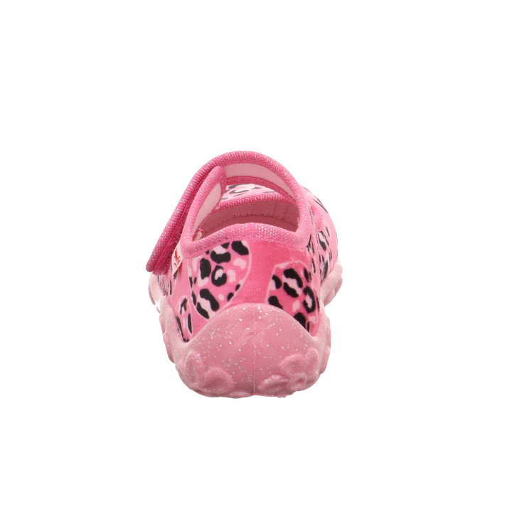 PANTOFLE TEKSTYLNE KAPCIE SUPERFIT BONNY ROSA/MEHRFARBIG 1-000280-5520