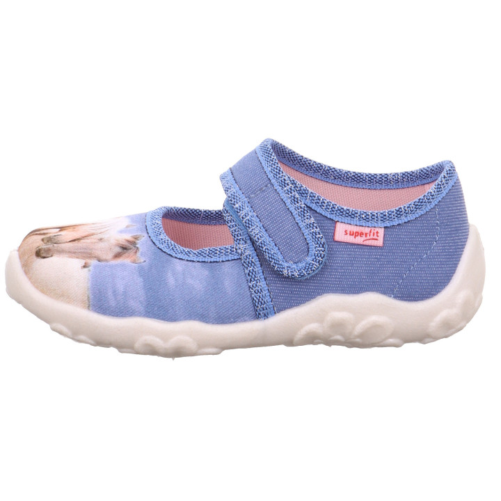 TEXTILE SLIPPERS SUPERFIT BONNY BLAU/MEHRFARBIG 1-000281-8400
