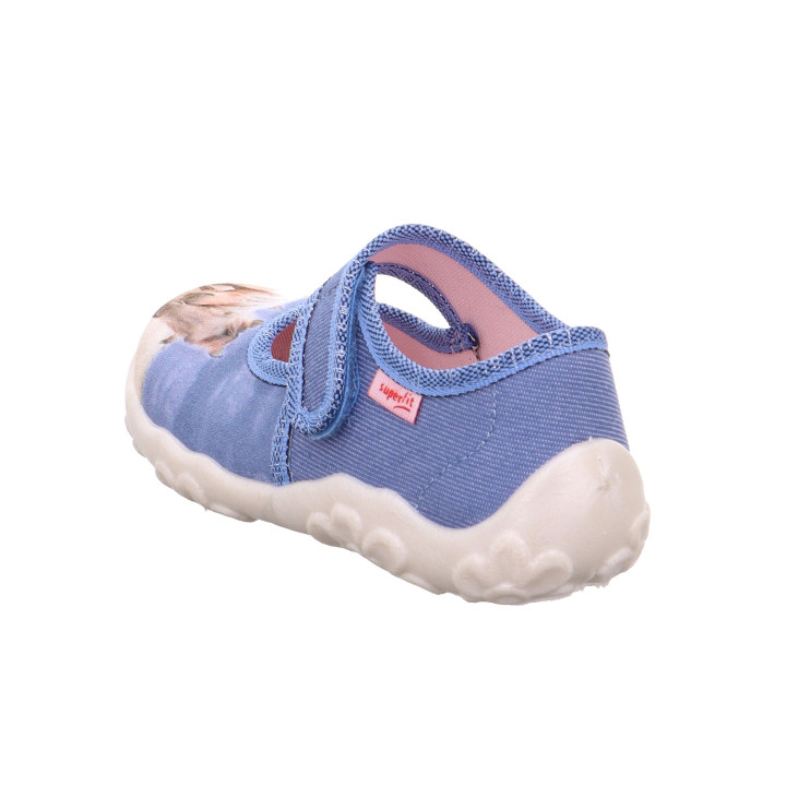 TEXTILE SLIPPERS SUPERFIT BONNY BLAU/MEHRFARBIG 1-000281-8400
