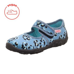 PANTOFLE TEKSTYLNE KAPCIE SUPERFIT BONNY BLAU/MEHRFARBIG 1-000280-8060