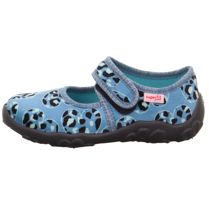 TEXTILE SLIPPERS SUPERFIT BONNY BLAU/MEHRFARBIG 1-000280-8060