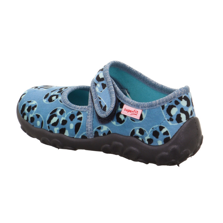 TEXTILE SLIPPERS SUPERFIT BONNY BLAU/MEHRFARBIG 1-000280-8060