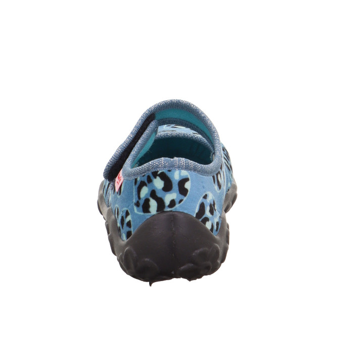 PANTOFLE TEKSTYLNE KAPCIE SUPERFIT BONNY BLAU/MEHRFARBIG 1-000280-8060