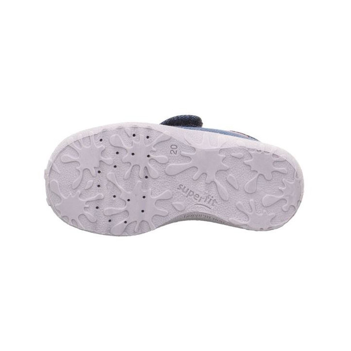 TEXTILE SLIPPERS SUPERFIT SPOTTY BLAU 1-009254-8100