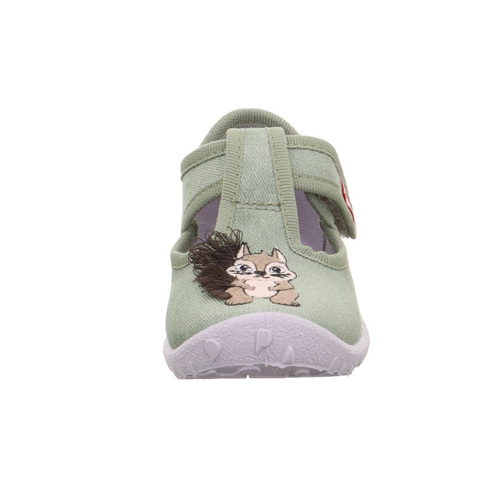 PANTOFLE TEKSTYLNE KAPCIE SUPERFIT SPOTTY HELLGRUN 1-009256-7520