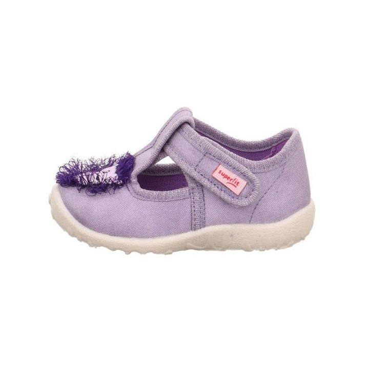 TEXTILE SLIPPERS SUPERFIT SPOTTY LILA 1-009256-8530