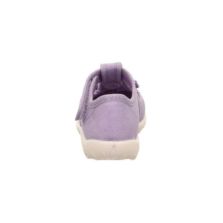 PANTOFLE TEKSTYLNE KAPCIE SUPERFIT SPOTTY LILA 1-009256-8530