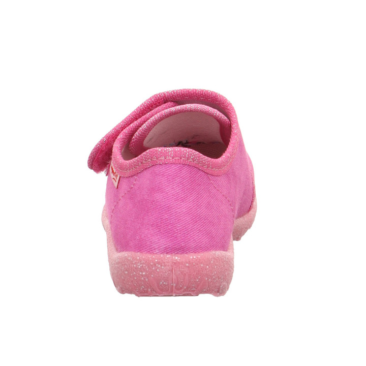 PANTOFLE TEKSTYLNE KAPCIE SUPERFIT SPOTTY PINK 1-009254-5550