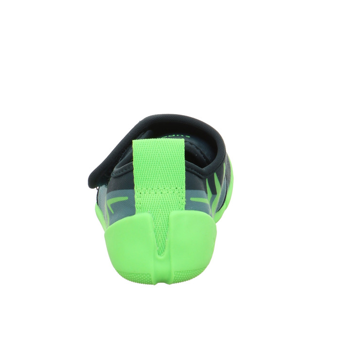 TEXTILE SLIPPERS BAREFOOT SUPERFIT VENTI GRUN/HELLGRUN 1-006702-7000