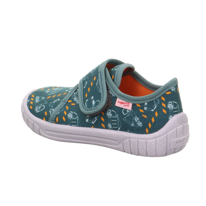 TEXTILE SLIPPERS SUPERFIT BILL GRUN/MEHRFARBIG 1-000279-7050
