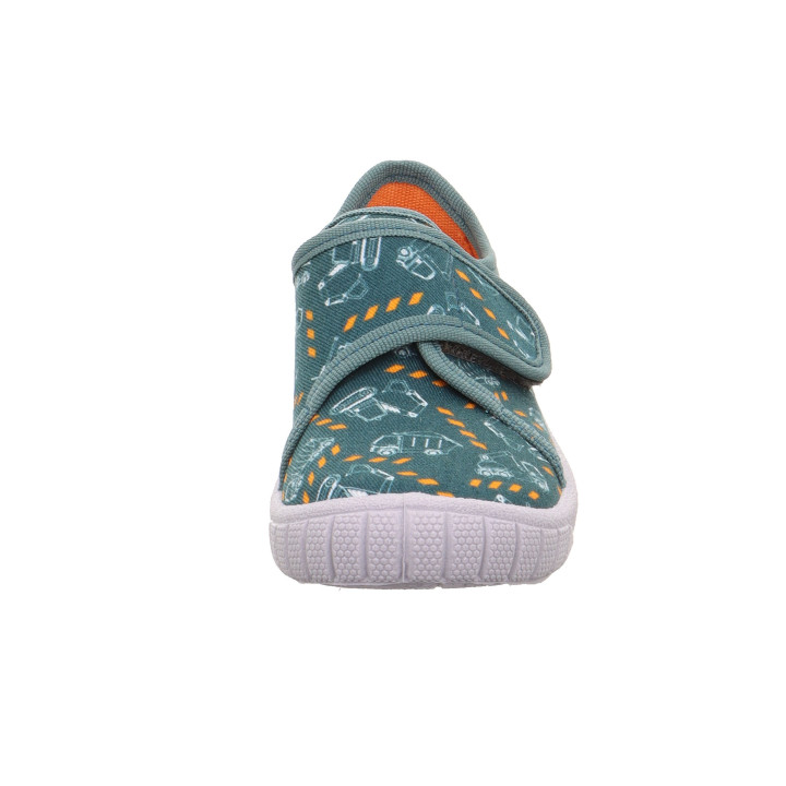 TEXTILE SLIPPERS SUPERFIT BILL GRUN/MEHRFARBIG 1-000279-7050