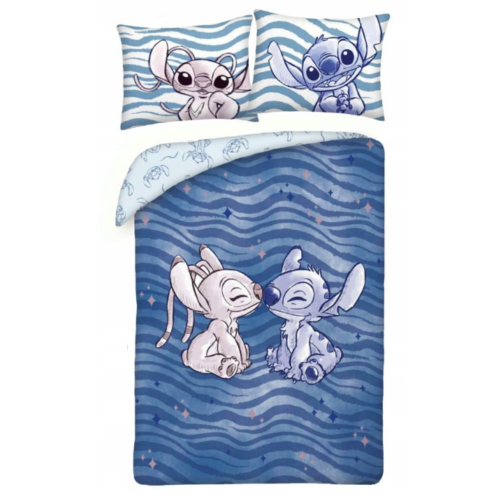 SINGLE DUVET SET 140 X 200 CM LILO & STITCH LS-5494BL