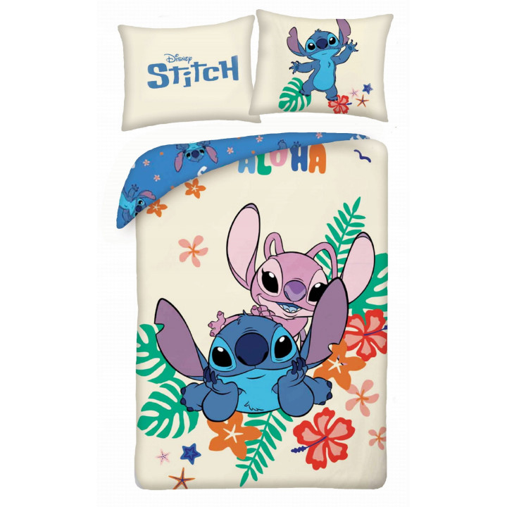 SINGLE DUVET SET 140 X 200 CM LILO & STITCH LS-5609BL