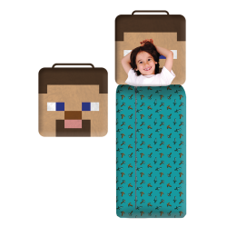 ŚPIWÓR DZIECIĘCY 60 X 130 CM MINECRAFT STEVE MNC-4516SB