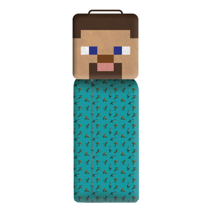 ŚPIWÓR DZIECIĘCY 60 X 130 CM MINECRAFT STEVE MNC-4516SB