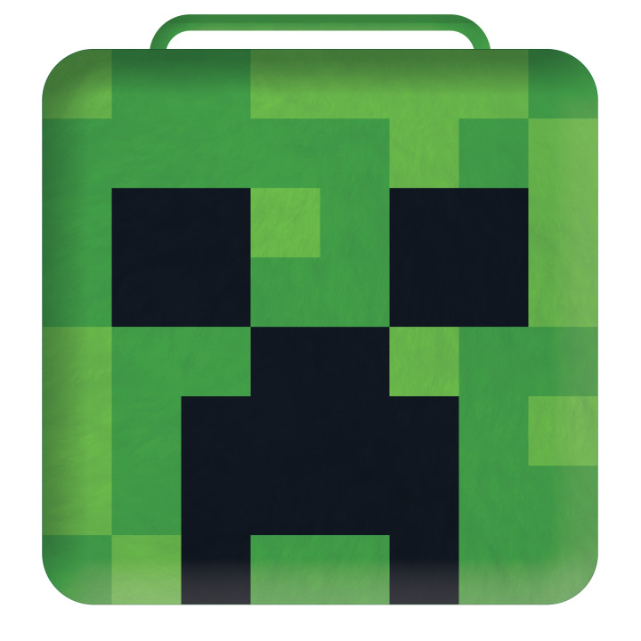 ŚPIWÓR DZIECIĘCY 60 X 130 CM MINECRAFT CREEPER MNC-4073SB