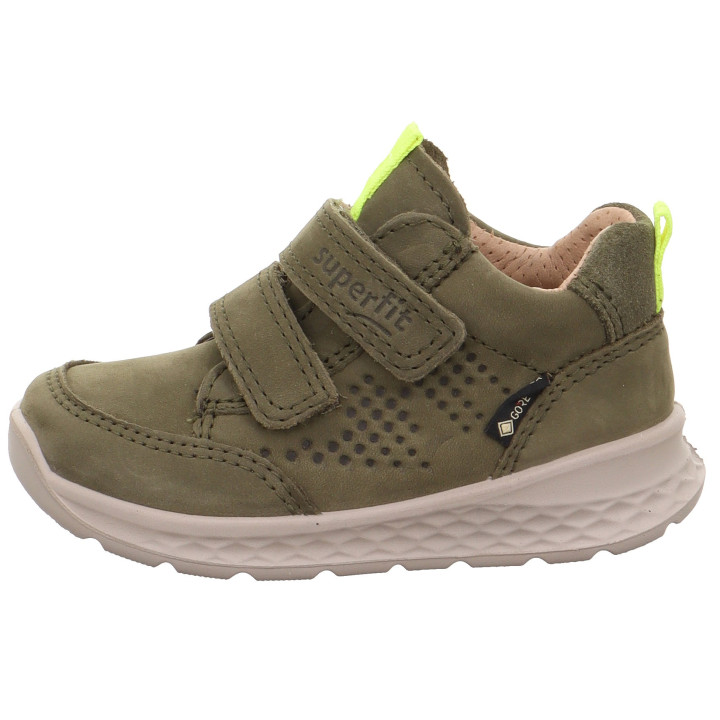 TRZEWIKI SUPERFIT BREEZE GRUN/GELB 1-000369-7020 GORE-TEX