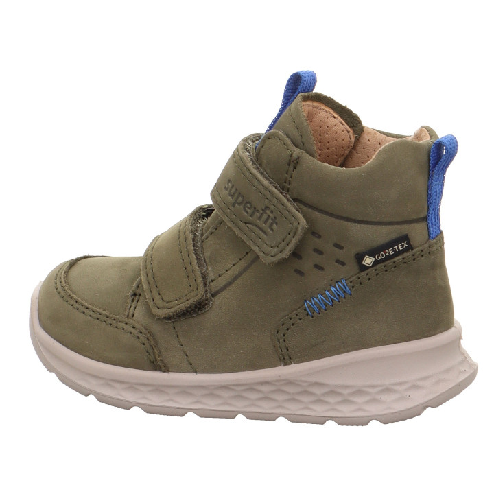 TRZEWIKI SUPERFIT BREEZE GRUN/HELLBLAU 1-000367-7020 GORE-TEX