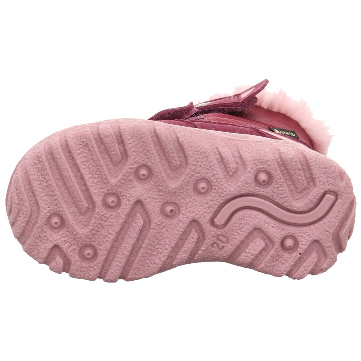 SNOW BOOT SUPERFIT HUSKY+ ROT/ROSA 1-006063-5000 GORE-TEX