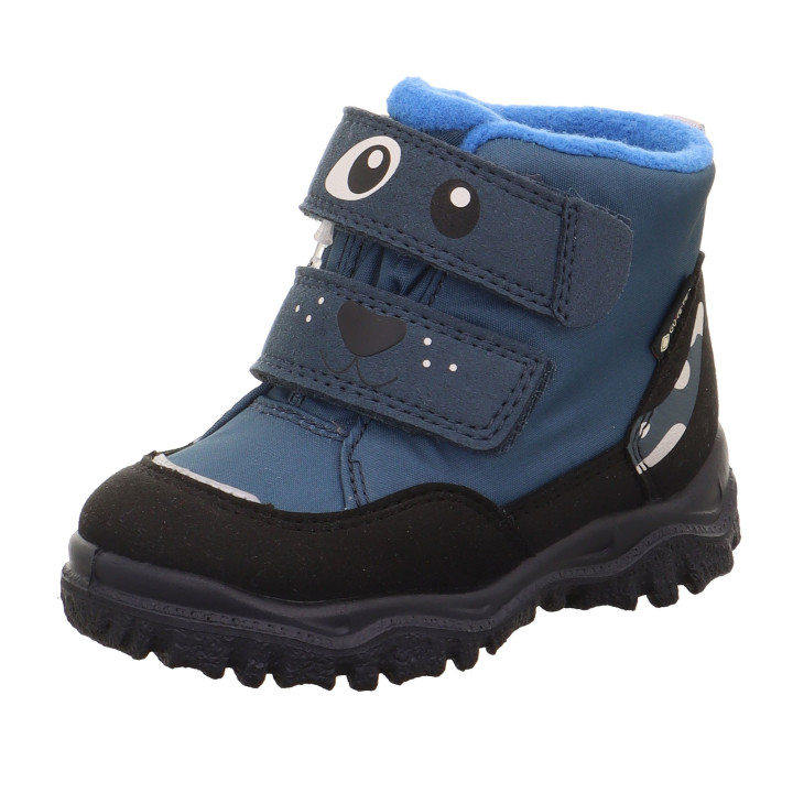 ŚNIEGOWCE SUPERFIT HUSKY+ BLAU/SCHWARZ 1-006063-8000 GORE-TEX
