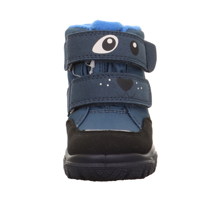 SNOW BOOT SUPERFIT HUSKY+ BLAU/SCHWARZ 1-006063-8000 GORE-TEX