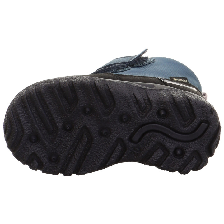 SNOW BOOT SUPERFIT HUSKY+ BLAU/SCHWARZ 1-006063-8000 GORE-TEX