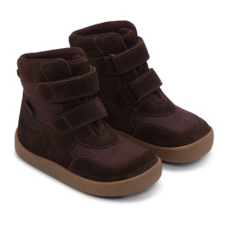 ŚNIEGOWCE BAREFOOT BUNDGAARD BOBBIE DARK BROWN MEMBRANA TEX