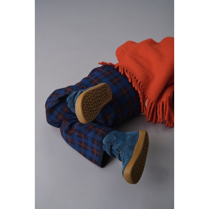 WINTER SHOES BAREFOOT BUNDGAARD BOBBIE NAVY MEMBRANE TEX