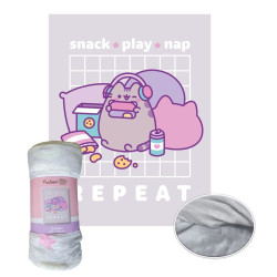 FLEECE BLANKET CORAL 130 X 170 CM PUSHEEN THE CAT PUS-7654FB