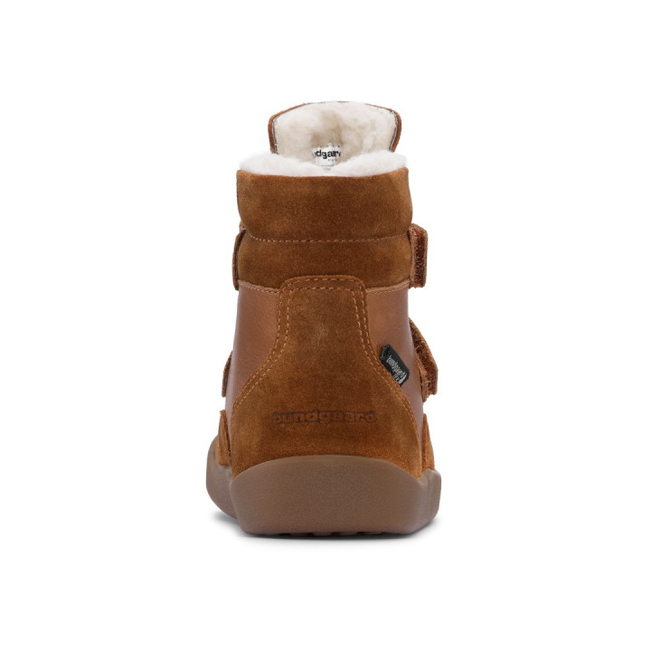 ŚNIEGOWCE BAREFOOT BUNDGAARD BASIL COGNAC MEMBRANA TEX